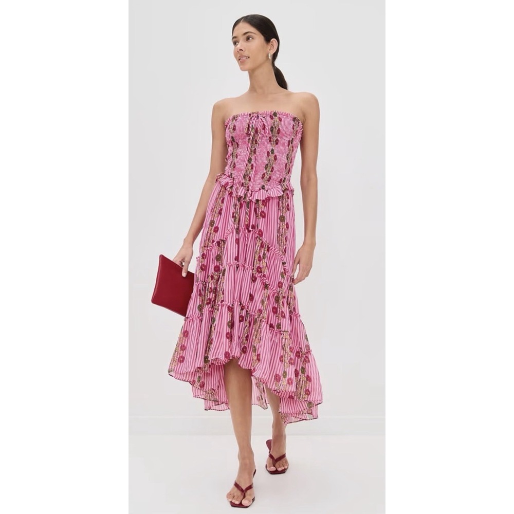 NEW Free People Women's Alejandra Midi Dress Size M